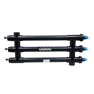 A00124 Aqua UV Classic - 120 Watt Clarifier/Sterilizer - Black - 2" Ports